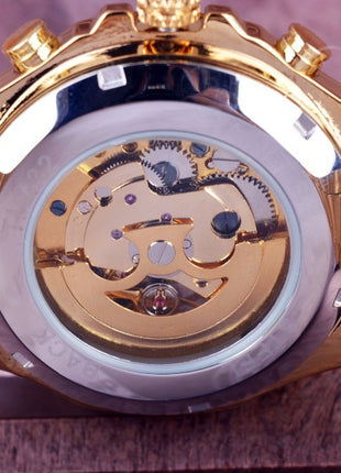 Personalized All-steel Hollow Automatic Mechanical Watch Fashion Watch For Men