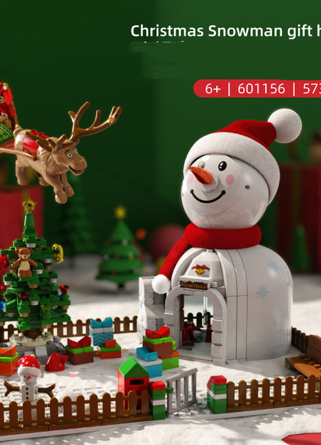 Christmas Tree Building Blocks Assembling Gifts