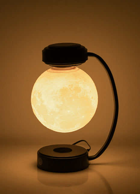 3D LED Moon Night Light Wireless Magnetic Levitating Rotating Floating Ball Lamp For School Office Bookshop Home Decoration