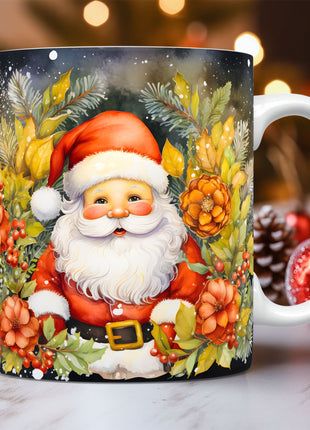 Creative 3D Christmas Ceramic Mug Unique Space Design Snowman Santa Coffee Cup Tea Milk Mug Christmas Gifts For Kids Adults Kitchen Gadgets