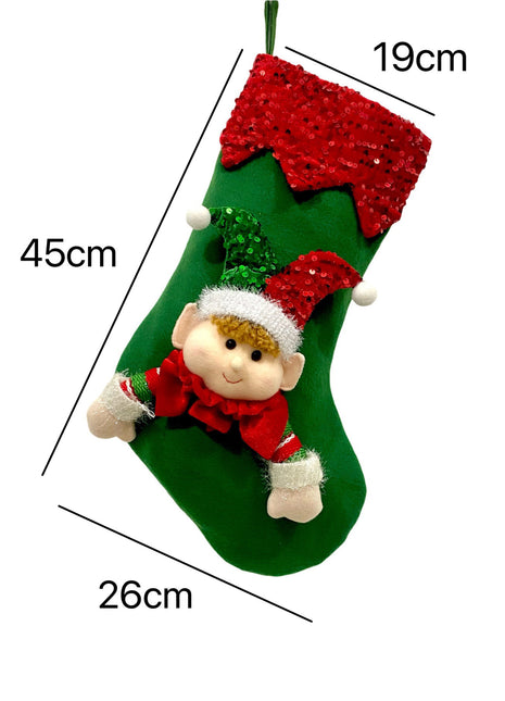 Christmas Decorations Kitchen Window Dress Up Holy Gift Bag