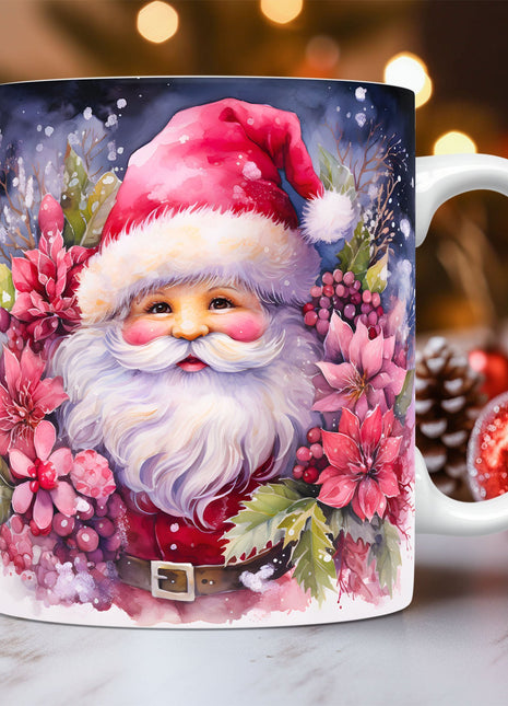 Creative 3D Christmas Ceramic Mug Unique Space Design Snowman Santa Coffee Cup Tea Milk Mug Christmas Gifts For Kids Adults Kitchen Gadgets